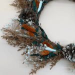 Autumnal_green_burnt_orange_pine_cone_dried_wreath_