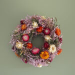 Beautiful_pink_dried_wreath_base_red_pink_yellow_flowers_wrh Mul