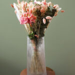 Blush Pink Dried Artificial Floral Arrangement