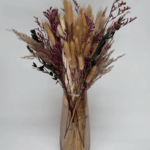 Bohodriedflowerhomedecorpampasgrasspinkstemsgreeneucalyptusdouceurdesplumes