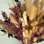 Bohodriedflowerhomedecorpampasgrasspinkstemsgreeneucalyptusdouceurdesplumes3