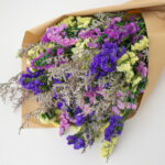 Bright_colourful_dried_floral_bouquet_pink_purple_yellow_green_