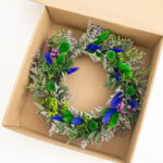 Bright_green_blue_dried_flower_wreath_gw001