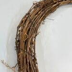 Closeup Rustic Wreath