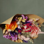 Colourful Dried And Artificial Flower Bouquet Large