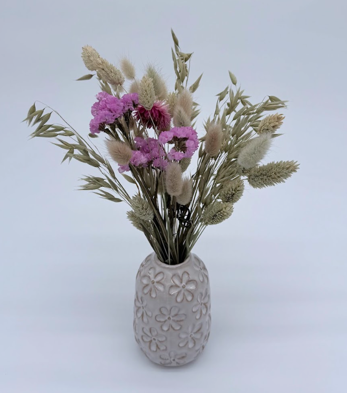 Db Bdv14_ _les_trois_saisons_ _field_bouquet_bud_vase_pink