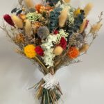 Lucienne dried wedding bouquet – handcrafted bridal dried flower arrangement by Dried Flowers UK