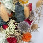 Lucienne dried wedding bouquet close-up – premium preserved flower detail