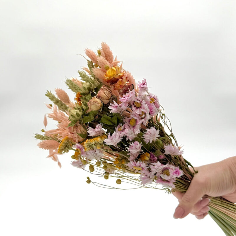 Pastel_pink_peach_dried_flower_bouquet_fb30 Sd
